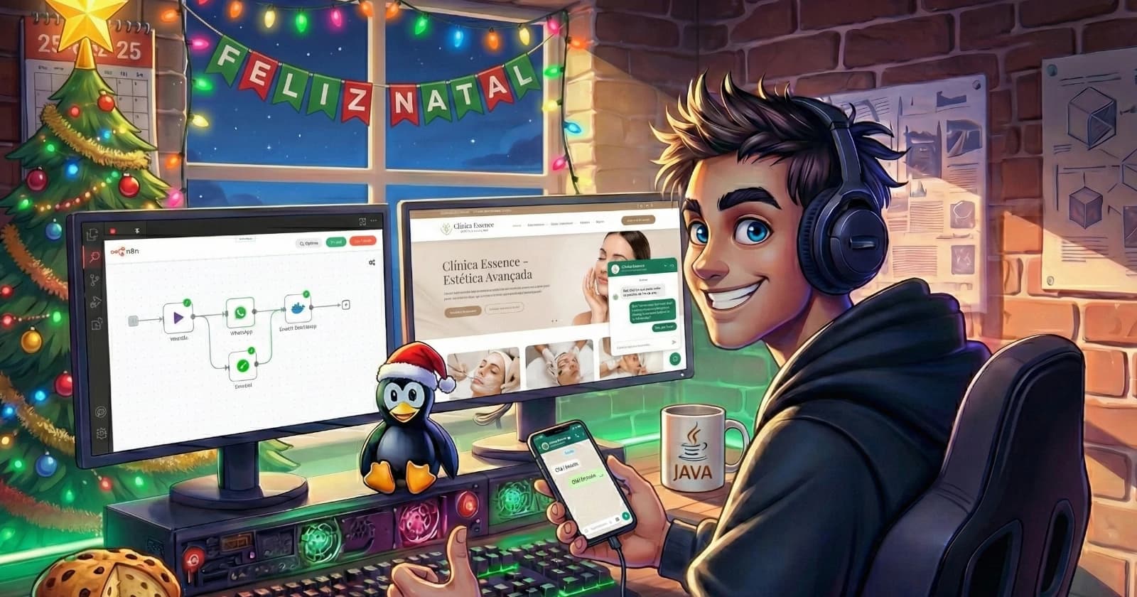 "Hello World" on WhatsApp